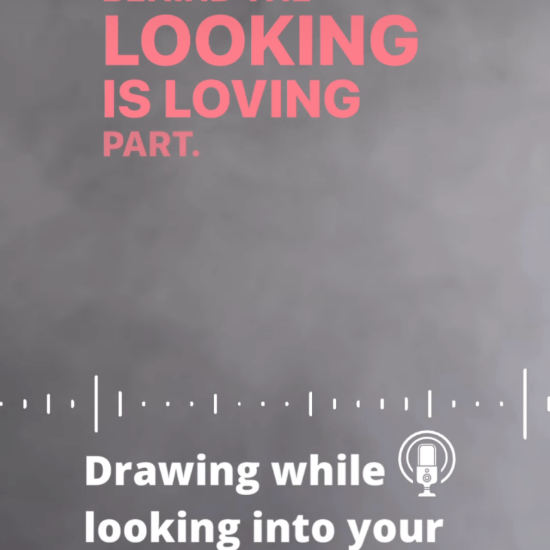 Drawing while looking into your partners eyes for a fun and quick date night idea to build healthy&nbsp;relationships